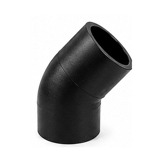 Molded HDPE 45-degree elbow