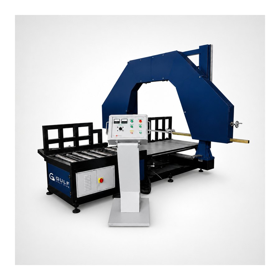 GPP Edge 24 plastic pipe band saw machine