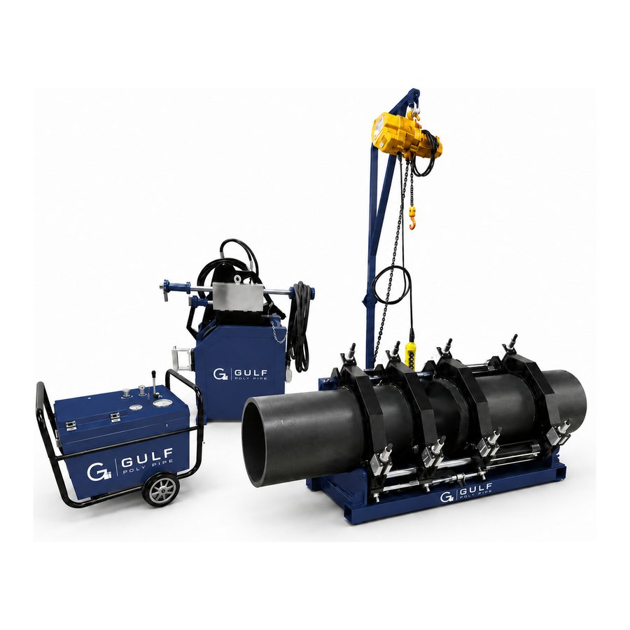 GPP Titan 1224 hydraulic butt-fusion machine